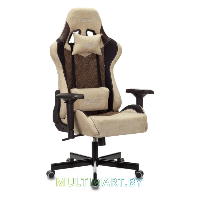 Кресло компьютерное Knight Viking 7 BR Fabric (коричневый)